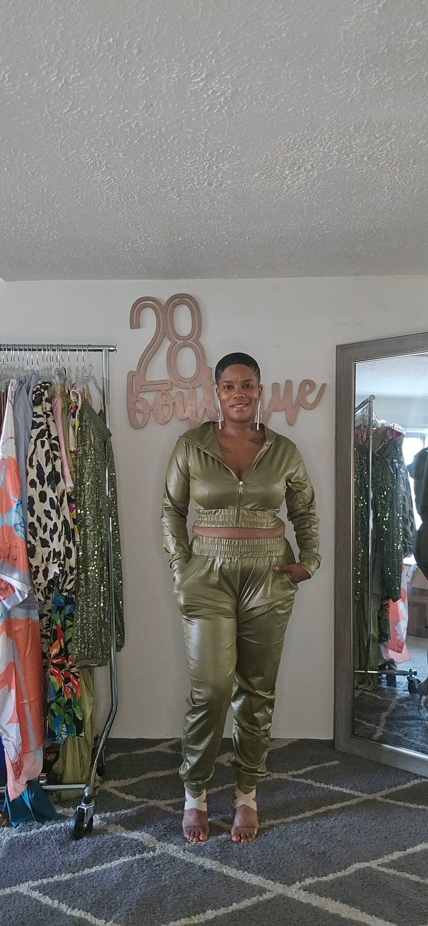 Olive Jogger Set