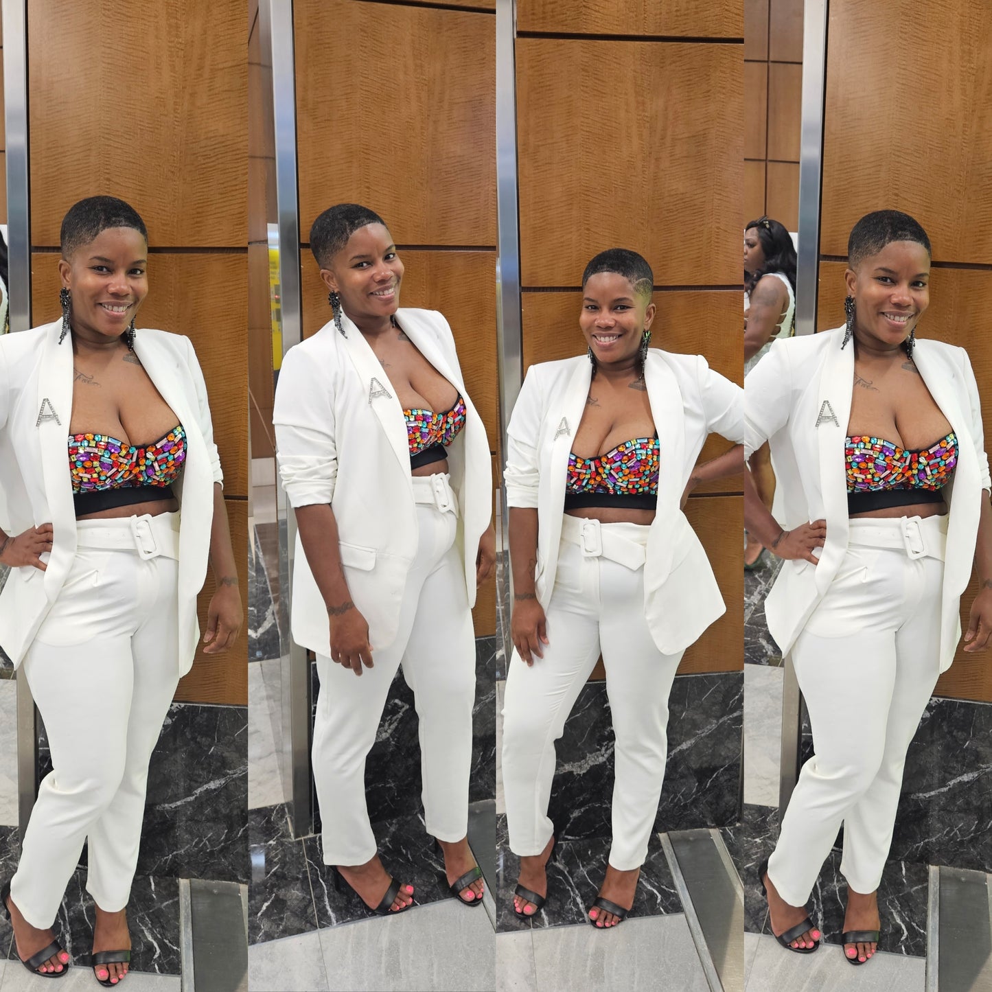 White suit