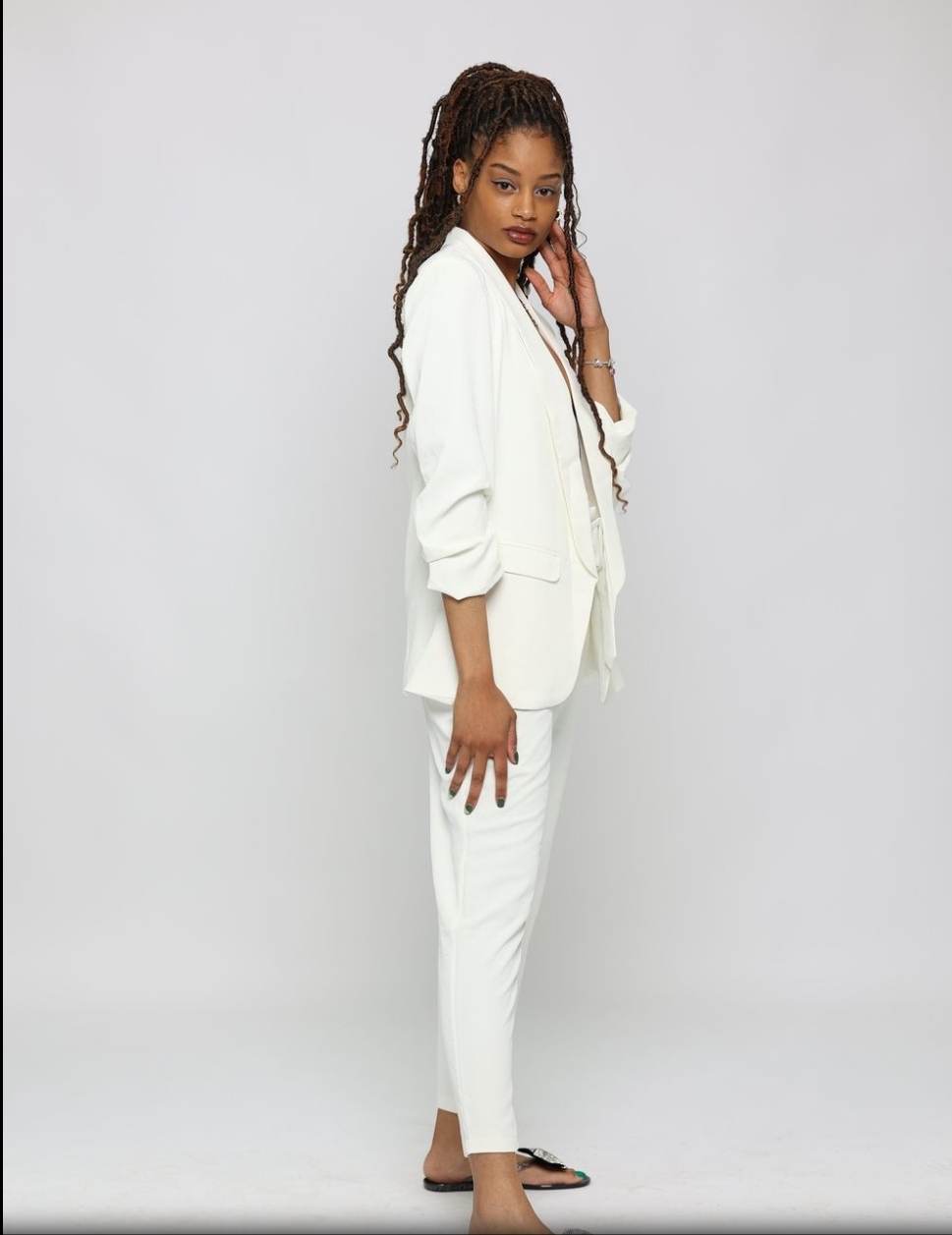 White suit