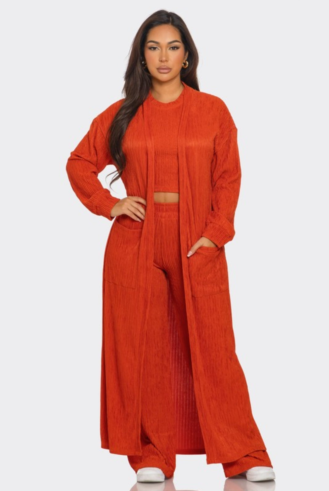 Orange 3 piece set